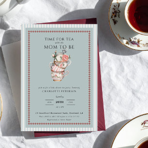 Faire-Part de Baby Shower pour une Élégante Soirée