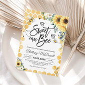 Faire-part de Baby Shower pour une petite abeille,