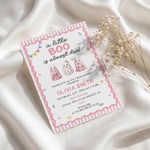 Faire-part de Baby Shower pour une petite fille ra