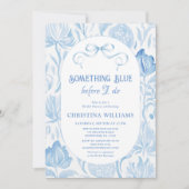 Faire-Part de Baby Shower « Quelque Chose de Bleu (Devant)