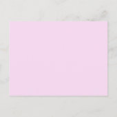Faire-part de Baby Shower Rustique sur le thème de (Dos)