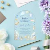Faire-part de Baby Shower Underwater Whimsy (Insitu (Mariage))