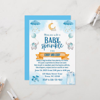 Faire-part de Baby Sprinkle
