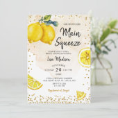 Faire-part de bains de mariage Lemon main squeeze (Debout devant)