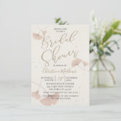 Faire-part de bapteme de mariage en terre cuite ru (Debout devant)