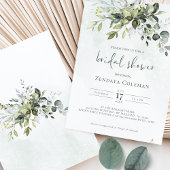 Faire-part de bapteme de mariage Vert Sauge Verdur