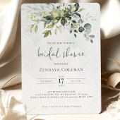 Faire-part de bapteme de mariage Vert Sauge Verdur