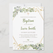 Faire-part de baptême pour filles Cartes de baptêm (Devant)