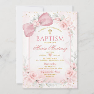 Faire-part de baptême Sainte Communion Coquette Ru