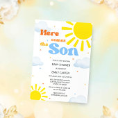 Faire-Part de Bébé pour la Baby Shower « Voici ven