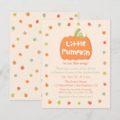 Faire-Part de Bébé pour la Fête de la Petite Citro (Devant / Derrière)