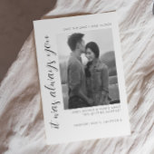 Faire-part de carte de mariage à conserver I Éléga