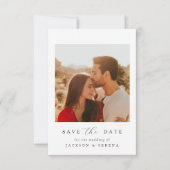 Faire-part de carte de mariage à conserver I Éléga (Devant)