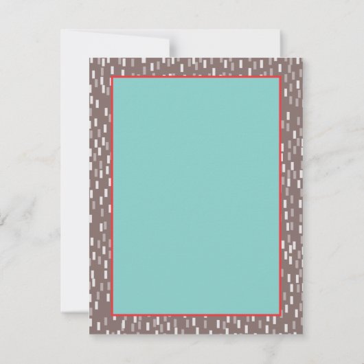 Faire-part de carte de note de Merci de singe de (Dos)