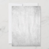 Faire part de carte de sauvegarde de la Libellule  (Dos)