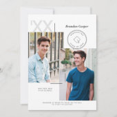 Faire-part de Casquette contemporain (Devant)