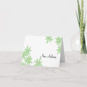 Faire-part de changement d'adresse pour Green Dais