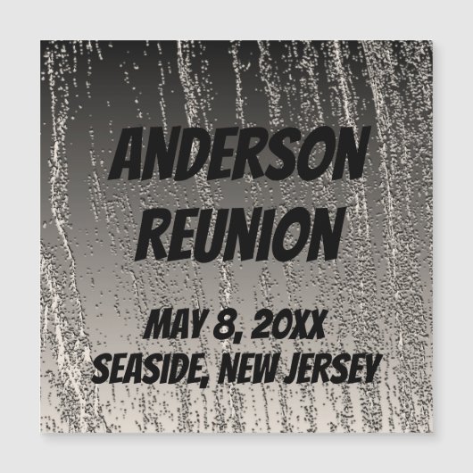 Faire-part de conservation de la bande d'argent de (Devant)