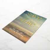 Faire-part de conservation de la date Ocean Tropic (Rotation)