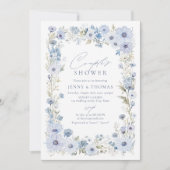 Faire-part de Couple de Mariage Fleur de Champ Ble (Devant)