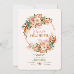 Faire-part de Couronne à l'aquarelle peinte