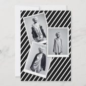 Faire-part de couverture de magazine moderne de ni (Dos)