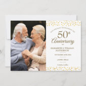Faire-part de date de 50e anniversaire de mariage  (Devant)