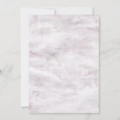 Faire-part de date de mariage à l'aquarelle minima (Dos)