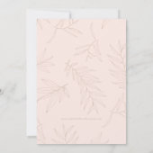 Faire-part de date de mariage avec superposition d (Dos)