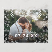 Faire-part de date de sauvegarde avec superpositio (Devant)