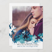 Faire-part de date de sauvegarde de l'annonce de p (Devant / Derrière)