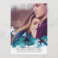 Faire-part de date de sauvegarde de photo de pièce