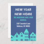 Faire-part de déménagement (Devant / Derrière)