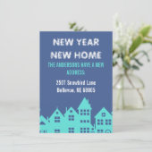 Faire-part de déménagement (Debout devant)