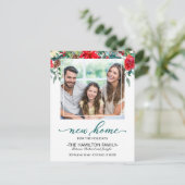 Faire-part de déménagement de Noël (Debout devant)