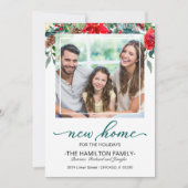 Faire-part de déménagement de Noël (Devant)