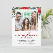 Faire-part de déménagement de Noël (Debout devant)