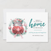 Faire-part de déménagement de Noël (Devant)