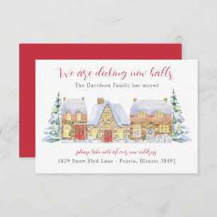 Faire-part de déménagement de Noël - Découvrir de 