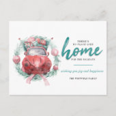 Faire-part de déménagement de Noël personnalisé (Devant)