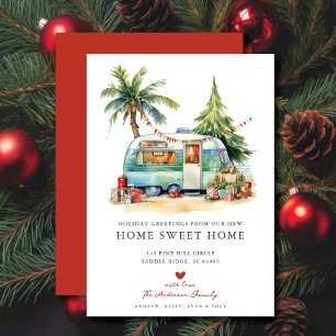 Faire-part de déménagement de vacances de Camper R