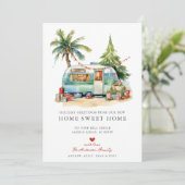 Faire-part de déménagement de vacances de Camper R (Debout devant)