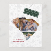 Faire-part de déménagement de vacances en Caroline (Devant)