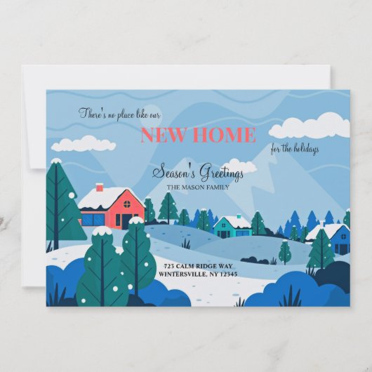 Faire-part de déménagement des banlieues (Devant)