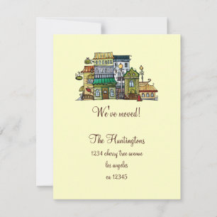 Faire-part de déménagement Whimsical Home