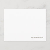 Faire-part de déplacement (Dos)