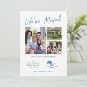 Faire-part de déplacement (Debout devant)