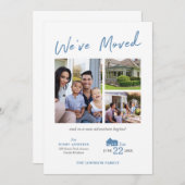 Faire-part de déplacement (Devant / Derrière)