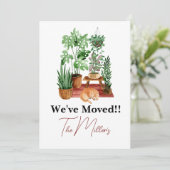 Faire-part de déplacement (Debout devant)