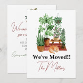 Faire-part de déplacement (Devant / Derrière)